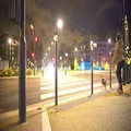 Pedestrians crossing street on green traffic light, transportation, urban life 4k or 4k+ Resolution