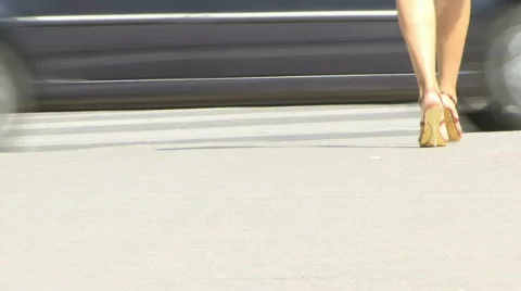 Pedestrians Stock Footage 865134