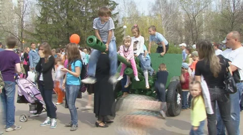 Pedestrians Stock Footage 5500898