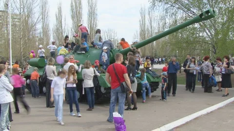 Pedestrians Stock Footage 5501057