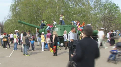Pedestrians Stock Footage 5501087
