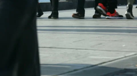 Pedestrians Stock Footage 58656458