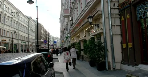 Pedestrians Stock Footage 68053819