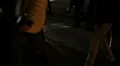 Pedestrians rushing to cross the road in front of a driving car, traffic rules HD Footage