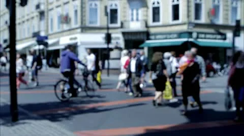 Pedestrians timelapse Stock Footage 11119825