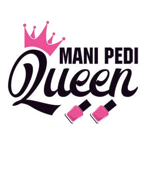 Pedi Nail queen Stock Illustration