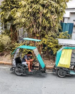 Pedicab Driver Stock Photos