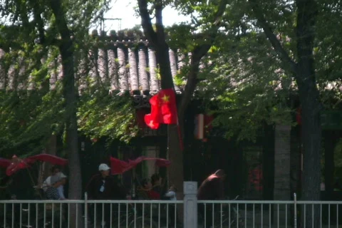 The pedicabs 3 Stock Footage 302223