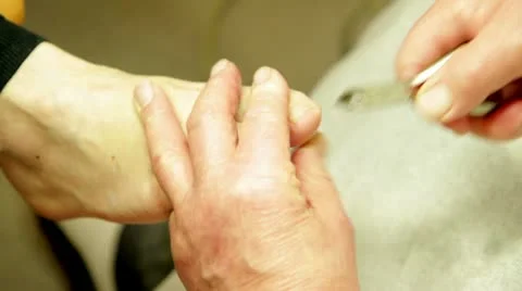 Pedicure Stock Footage 10811925
