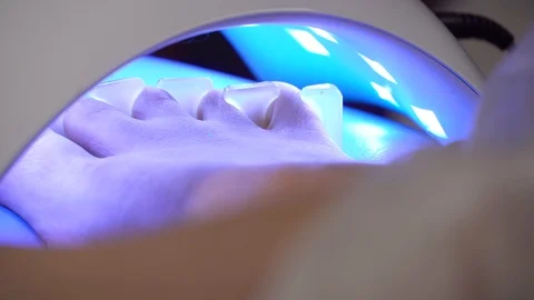 Pedicure process closeup. Pedicure foot and nails treatment with cosmetic Stock Footage 102780993