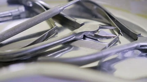 Pedicure tool closeup Vídeos de archivo 83459843