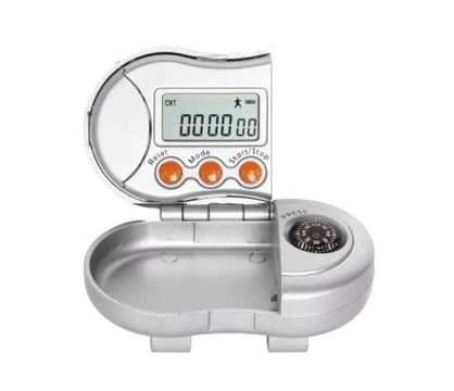 Pedometer with compass Stock Photos