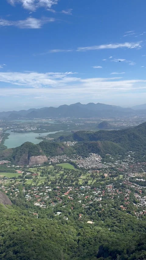Pedra da Gavea, Rio de Janeiro Stock Footage 309511023
