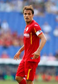Pedro Leon of Getafe CF Stock Photos