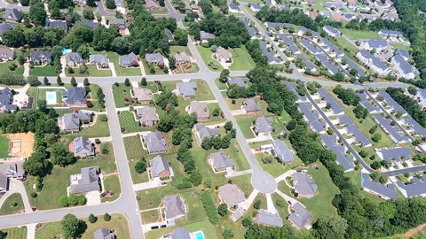 Pee Dee River And Idyllic Green Landscape Stock Footage 160938955