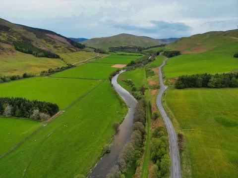 Peebles Scotland Stock Photos
