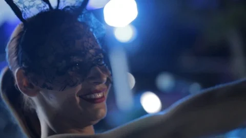 Peejay go-go dancer Stock Footage 94131849