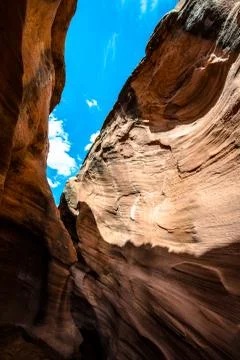 Peekaboo Gulch Stock Photos