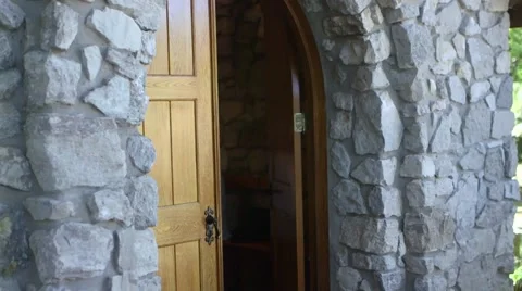 Peeking In On Small Group In Chapel Video stock 61739111