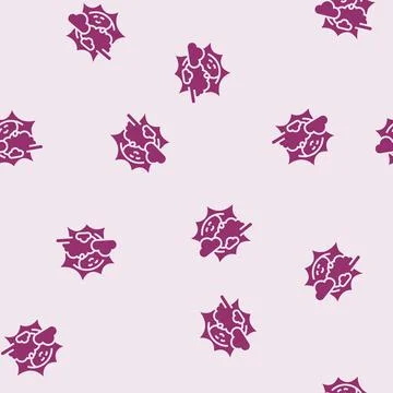 Peeking through clouds sun character glyph seamless pattern Stock Illustration