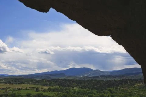 Peeking Through 스톡 사진