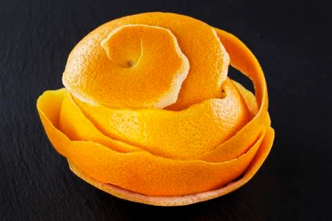 Peel of grapefruit 库存照片