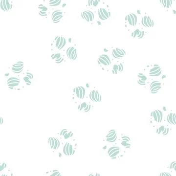 Peel of onion glyph seamless pattern Stock Illustration