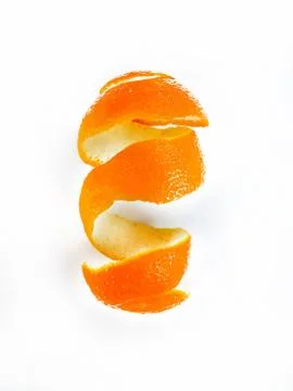 Peel of an orange Stock Photos