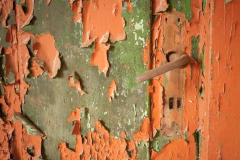Peel paint Stock Photos