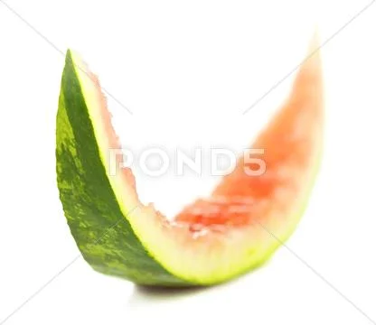 Peel of watermelon Stock Photos