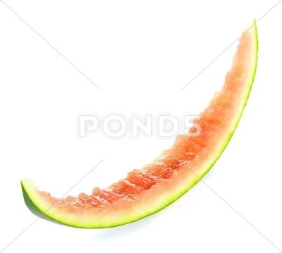 Peel of watermelon Stock Photos