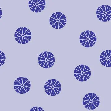 Peeled clementine slice glyph vector seamless pattern Stock Illustration