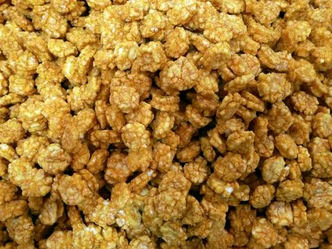 The peeled nuts Stock Photos