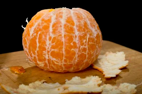 Peeled orange Фото