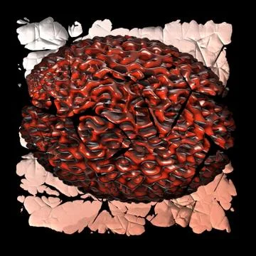 Peeled plastic sticker Stock Illustration