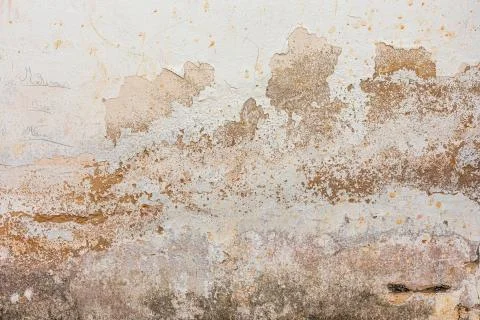 Peeled wall, brick, wall texture, can be used as a background. Brick texture Stock Photos