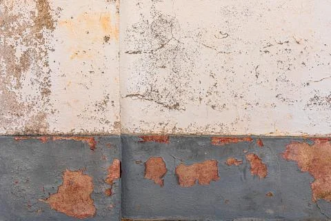 Peeled wall, brick, wall texture, can be used as a background. Brick texture Stock Photos