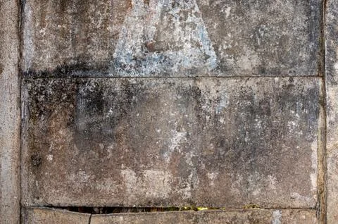 Peeled wall, brick, wall texture, can be used as a background. Brick texture Stock Photos