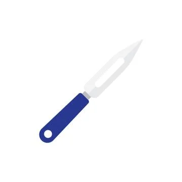 Peeler kitchen tool sign Stock Illustration