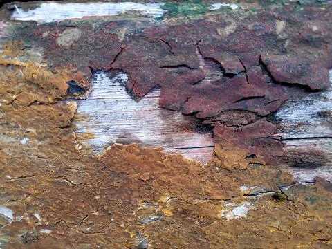 Peeling abstract paint 写真素材