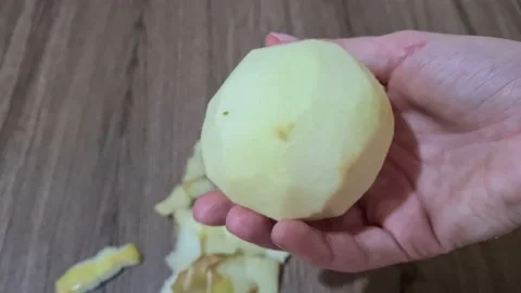  Peeling Apple  Stock Footage 152650288