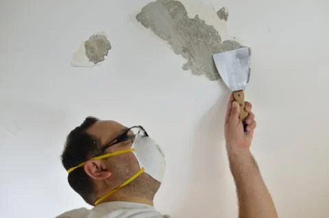 Peeling a Ceiling Stock Photos