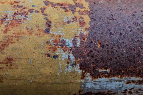 Peeling color rust texture Stock Photos