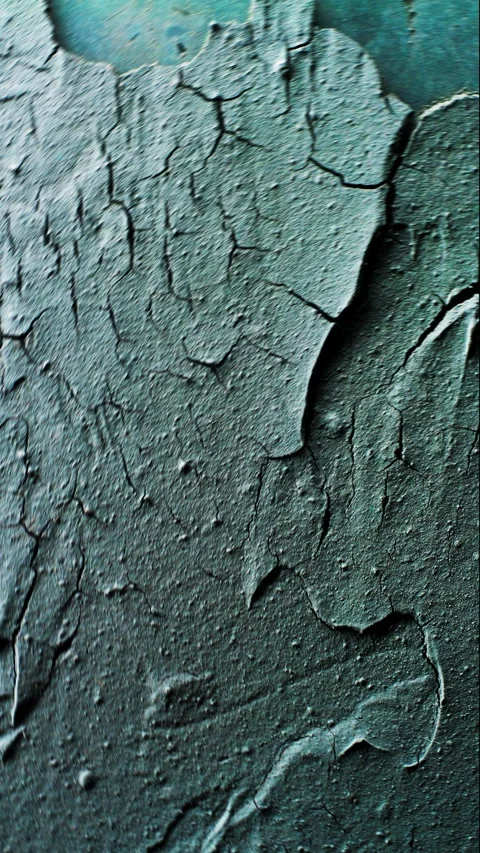 Peeling cracked texture slow rotation. Video stock 337253499