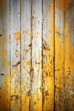Peeling door Stock Photos
