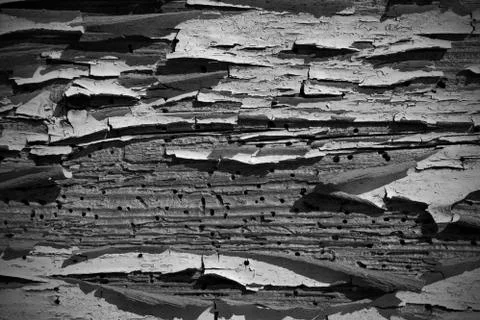 Peeling paint background Stock Photos