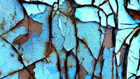 Peeling paint background. Stock Photos