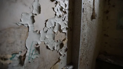 Peeling Paint Stock-Footage 113815315