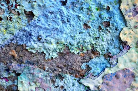 Peeling paint  Stock Photos