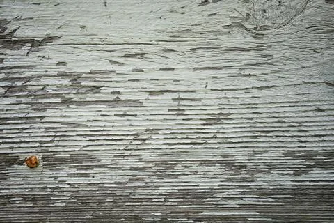Peeling paint on rustic wood Stock Photos